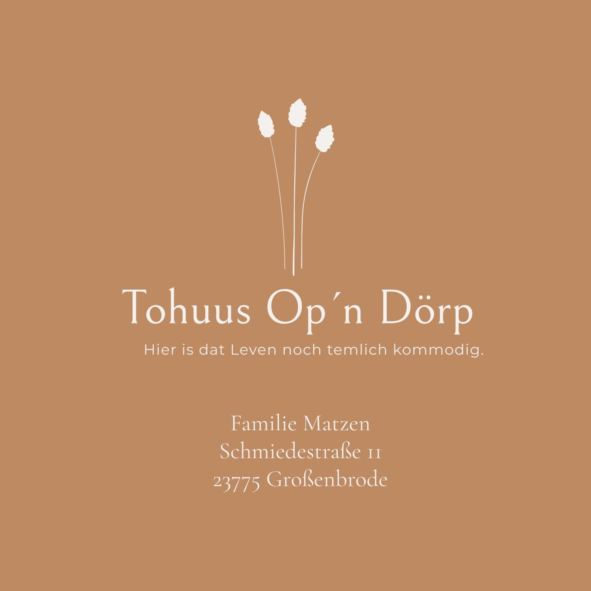GroßenbrodeTohuus Op'N Doerp公寓 外观 照片